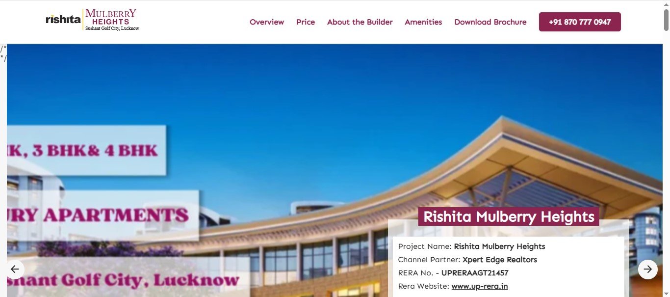 Rishita Mulberry height